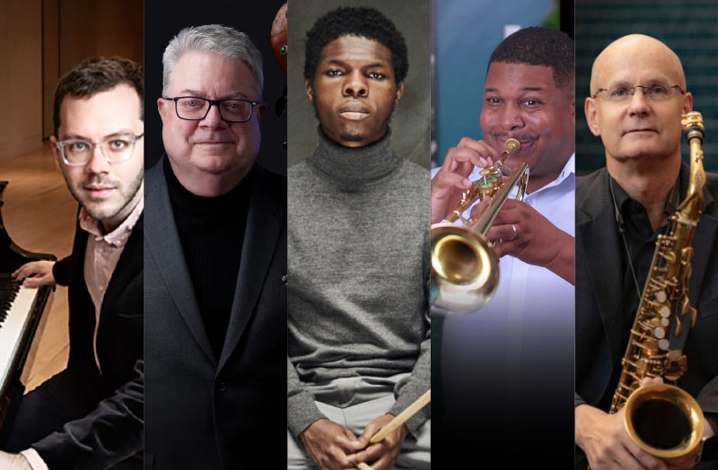 Addison Frei, Todd Coolman, T.J. Reddick, Omar Lateef, Charles Pillow